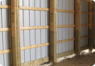 Laminated Post Frame